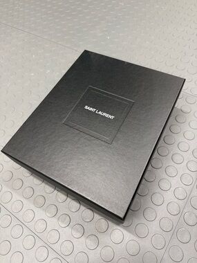 Saint Laurent Black Presentation Box with White Logo